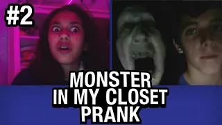 Monster In My Closet JUMPSCARE PRANK on Omegle #2!