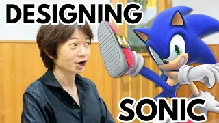 Sakurai when designing Sonic in Smash Ultimate