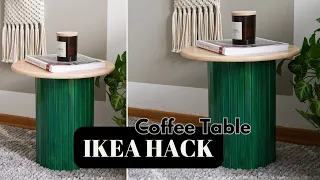 IKEA HACK Design Coffee Table/Nachttisch mit Stauraum | DIY Tisch mit Stauraum für 38 Euro #ikeahack