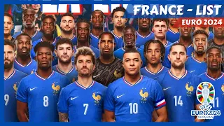 Players Called Up by France for Euro 2024: Complete List!