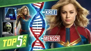 5 Dinge die ihr über Captain Marvel, Kree und Skrull wissen müsst