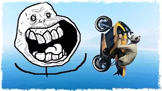 ЗДЕСЬ НЕТ ФИНИША!!! 110 МИНУТ ИЗДЕВАТЕЛЬСТВА В GTA ONLINE!!!