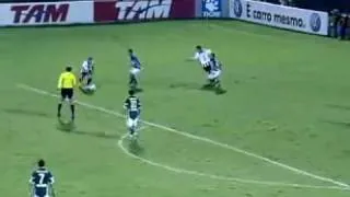 Palmeiras 1 X 1 Santos - Brasileirão 2009 - 8° rodada