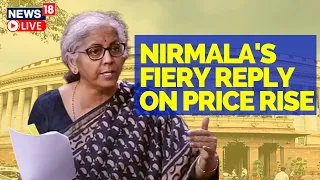 Nirmala Sitharaman Speech Live | Finance Minister On Inflation | Parliament Live | English News