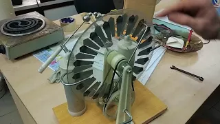 Electroforming machine  Электрофорная машина