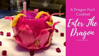 Dragonfruit cocktail | Enter the Dragon | Fruits & vodka | Make simple, fruity cocktails at home