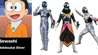 Doraemon crossover Uchu Sentai Kyuranger