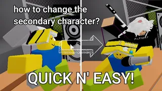 How To Change The Secondary Character in FNF ROBLOX? (Quick And Easy TuTorial!)