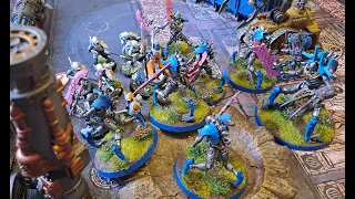 Warhammer 40,000 Battle Report 10th : Necrons vs Tau 1000 Points