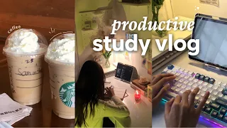 study vlog 📚 finals week — new year, note-taking, getting back on track ft. epomaker