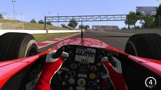 Assetto Corsa - Barcelona GP - F2004 RSR World record lap 1.17.385