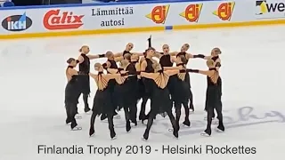 Finlandia Trophy 2019 - Helsinki Rockettes - Short Program Synchronized Skating