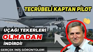 Tekerleği Açılmadığı İçin "Gövdesi" Üzerine İniş Yaptı | Kaptan Yılın Pilotu Seçildi | MAYDAY