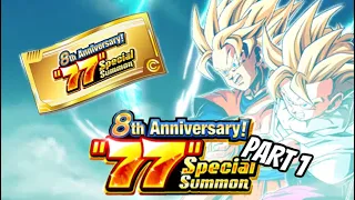 3 FREE LR UNITS: HOW TO GET 8TH ANNIVERSARY “77” SPECIAL SUMMON TICKETS: PART 1: DBZ DOKKAN BATTLE