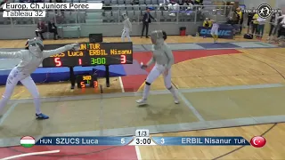 2020 xx T32 06 F S Individual Porec CRO ZC Juniors YELLOW ERBIL TUR vs SZUCS HUN