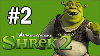 Shrek 2 (PC) (ESPAÑOL) - Parte #2: Bosque Encantado - Shrek vs Gato con Botas