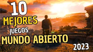 TOP 10 MEJORES JUEGOS de MUNDO ABIERTO de 2023