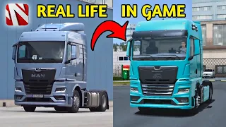 Truckers Of Europe 3 - Real Life Trucks Features Comparison With Game Trucks by Wanda Software