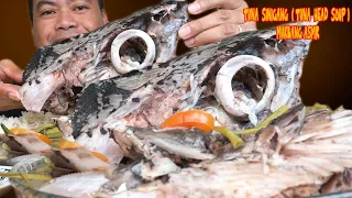 Tuna Head Soup: A Delicious And Nutritious Filipino Soup Made With Tuna Heads! Asmr Mukbang