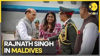 Indian Defence Minister Rajnath Singh in Maldives to kick off drill in Indian Ocean | WION Pulse