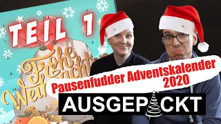 Veganer & zuckerfreier Pausenfudder Adventskalender 2020 🌲🎁 Das Geld wert? | AUSGEPACKT und getestet