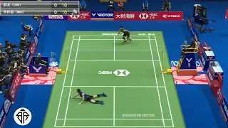 Dramatic Match Between Lee Zii Jia vs Chen Long