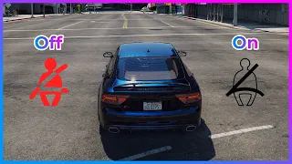 GTA V Mod Install: Seatbelt Mod