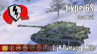 Type 68  |  7,1K Damage 5 Kills  |  WoT Blitz Replays