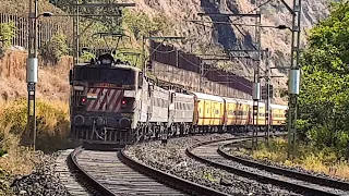 Chennai Express climbing Bhor Ghat with 15500 Horse Power