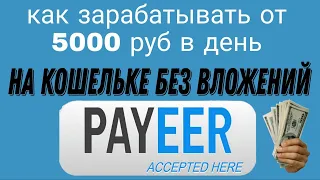 КАК ЗАРАБОТАТЬ НА PAYEER КОШЕЛЬКЕ В 2024 году / ПОЛНЫЙ ГАЙД /ИНСТРУКЦИЯ БИРЖА PAYEER