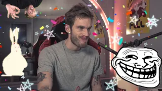 pewdiepie doing and saying things