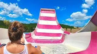 Water Slides at Bangi Wonderland Water Park in Malaysia