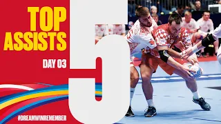 Top 5 Assists | Day 3 | Men's EHF EURO 2020