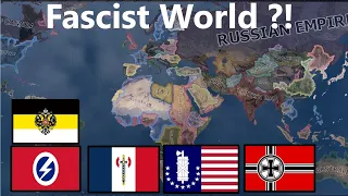 What if The World Become Fascist? Hoi4 Timelapse