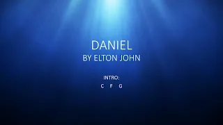Daniel by Elton John - Easy Chords and Lyrics