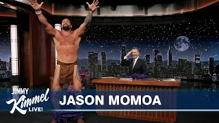 Jason Momoa Strips Down to Traditional Hawaiian Malo, Talks About New Tattoo & Working with LeBron