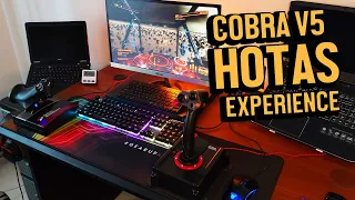 Playing ELITE With HOTAS Is A Completely Different Experience #CobraV5 #HOTAS