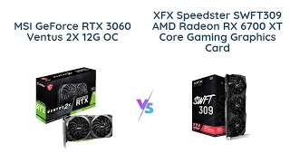 🔥 RTX 3060 vs RX 6700 XT 🔥 Gaming Graphics Card Comparison