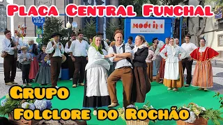 Grupo Folclore do Rochão Camacha Placa Central Funchal Folk Madeira Portugal