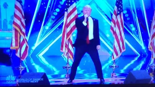 Donald Trump dancing on America's got talent 2017