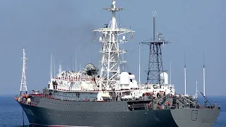 ⚡️УДАР ПО кораблю РФ “Приазовье” ССВ-201 Чорноморского флота за 300 км от Севастополя