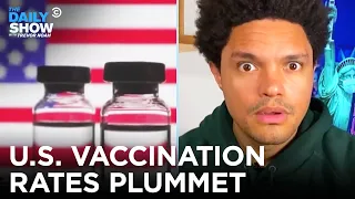 U.S. Misses Vaccine Goal, Incentives Get Wilder & Florida Bans Cruise Vaxx Checks | The Daily Show