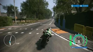 TT Isle of Man: Ride on the Edge 3-WORLD RECORD-15:51.849(142.9mph) on SBK-REALISTIC MODE on PS