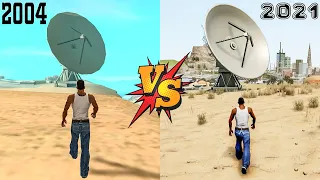 GTA San Andreas The Definitive Edition vs Original (Graphics Comparison) 2004 vs 2021