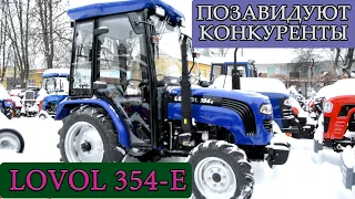 НОВАЯ МОДЕЛЬ. Кабинник минитрактор LOVOL FT354HXSC. Свежий завоз