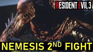How to Defeat Nemesis in Clock Tower Plaza | Resident Evil 3 Remake (Stage 2 Nemesis Boss Fight)