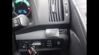 Yatour YT-M06 BTM Bluetooth/USB/AUX interface in Toyota Corolla Verso