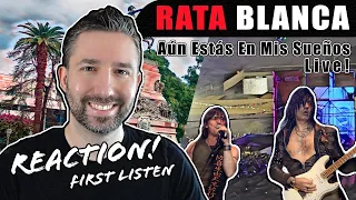 American Songwriter REACTS to Rata Blanca - Aún Estás En Mis Sueños [LIVE!] (First Listen!)