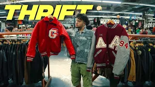 THRIFT WITH ME IN NYC ($20 VARSITY JACKETS)