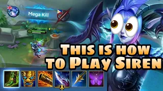 This Is How You Should Play Siren... // Heroes Evolved